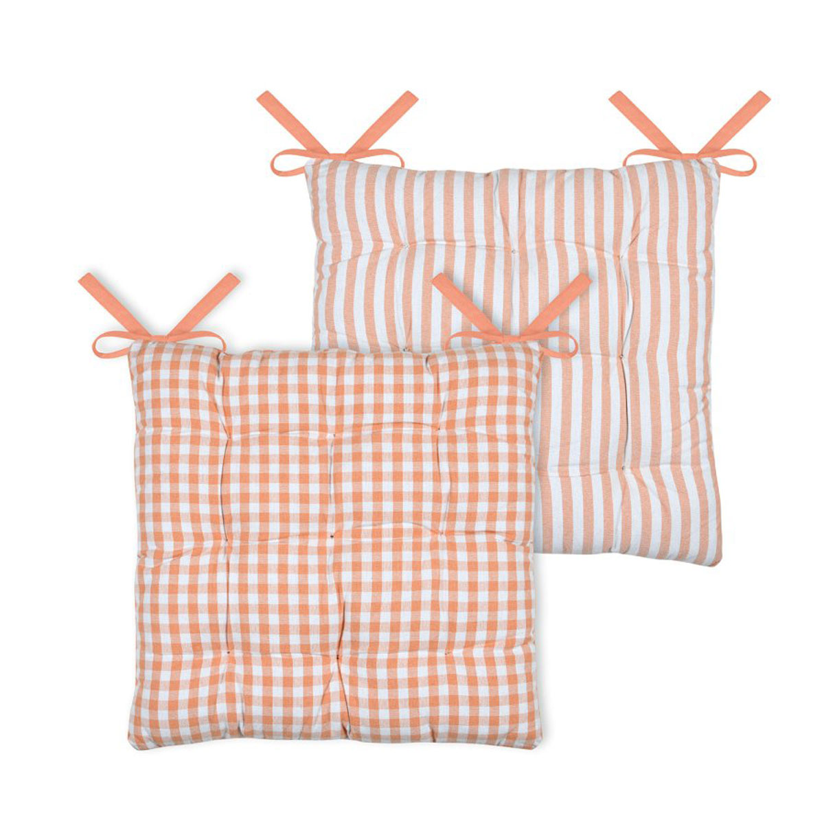 Μαξιλάρι Καρέκλας 2 Όψεων (40x40) S-F Bardot Mandarine CE238010