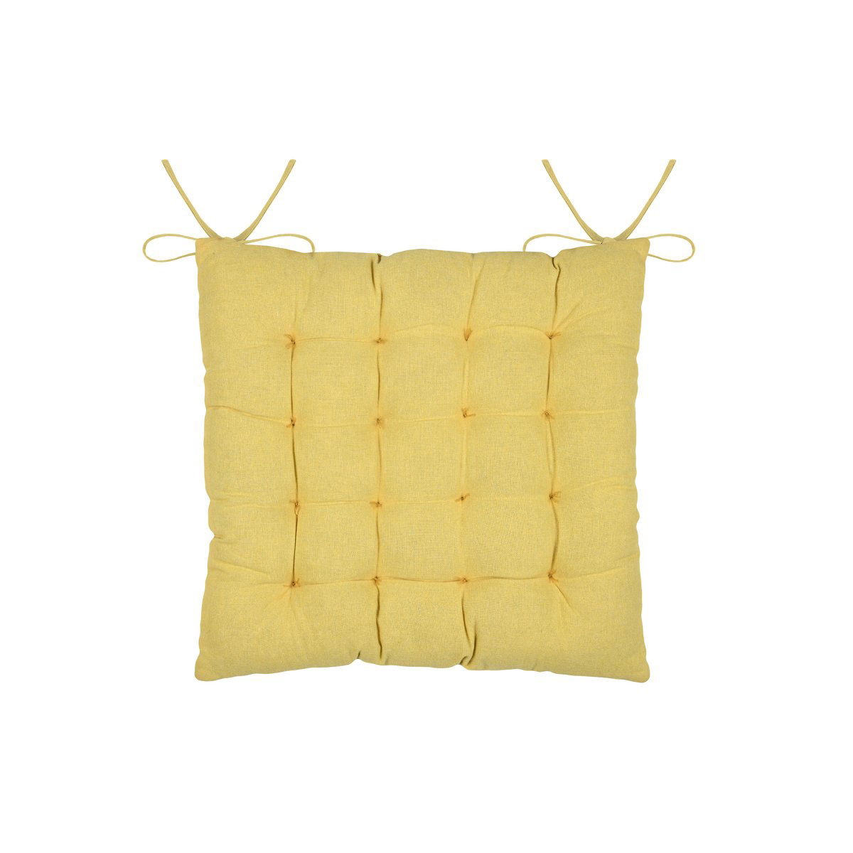 Μαξιλάρι Καρέκλας 2 Όψεων (38x38) S-F Coolvibes Jaune CUE136003GAL