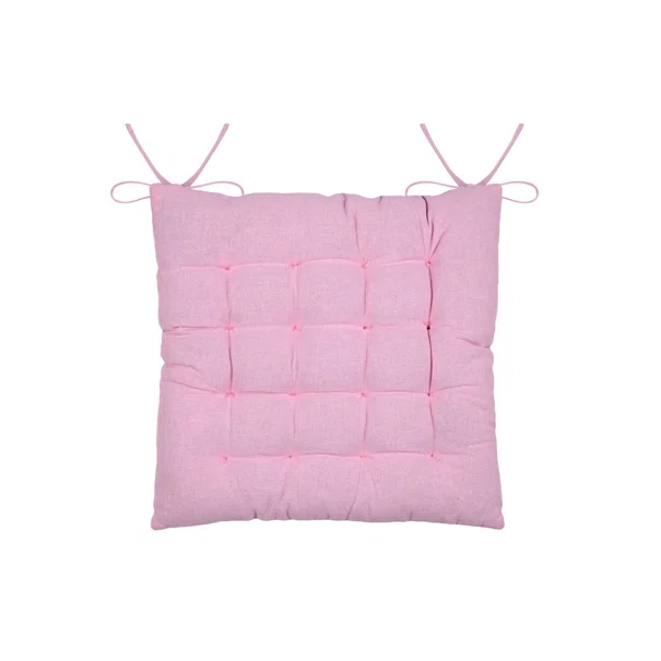 Μαξιλάρι Καρέκλας 2 Όψεων (38x38) S-F Coolvibes Rose CUE136004GAL
