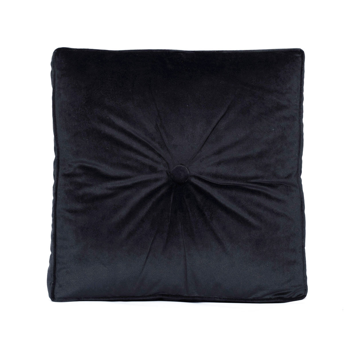 Βελουτέ Μαξιλάρα Δαπέδου (45x45) Palamaiki VF807 Black