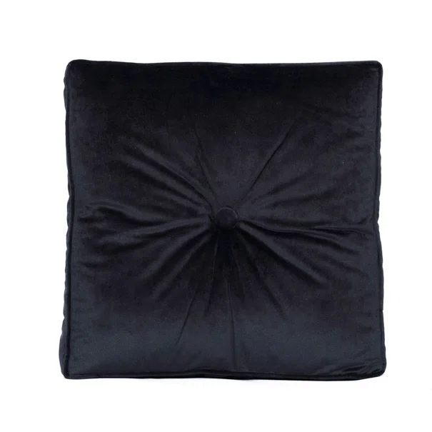 Βελουτέ Μαξιλάρα Δαπέδου (45x45) Palamaiki VF807 Black