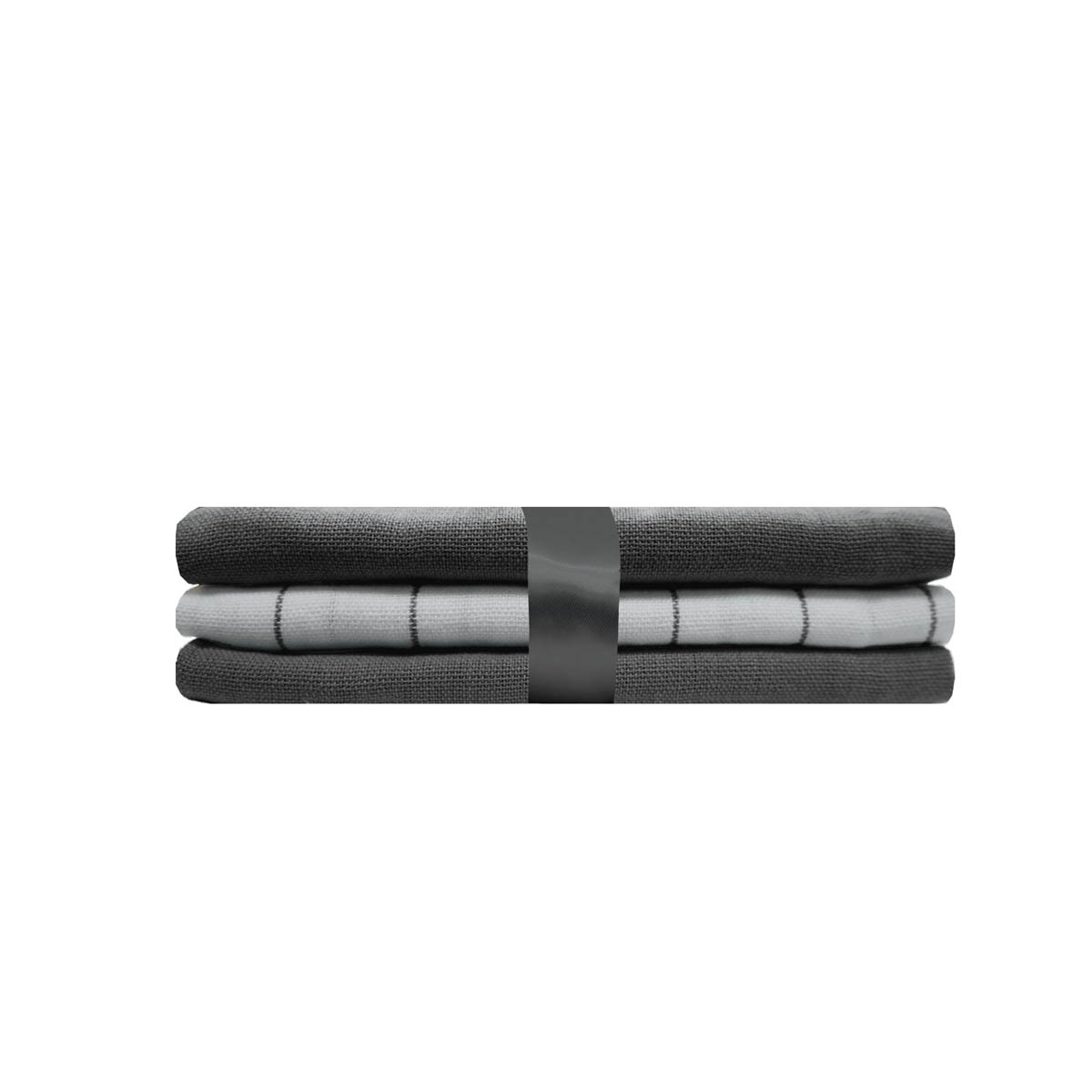 Ποτηρόπανα (Σετ 3τμχ) L-C Gourmet Anthracite 1731417