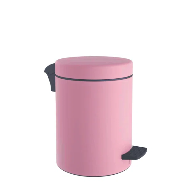 Κάδος Απορριμμάτων Μπάνιου (Φ20x28) Pam & Co 5lt 96 Pink