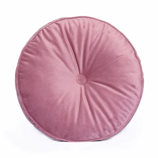 Διακοσμητικό Μαξιλάρι Βελουτέ (Φ40) Palamaiki VF803 Pink