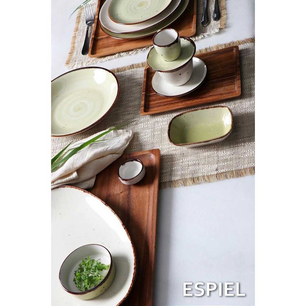 Φλυτζάνι Καφέ 220Ml + Πιατάκι Espiel Terra Cream Tlk111K6 Είδη Σερβιρίσματος Κούπες & Φλυτζάνια Τσαγιού Φλιτζάνια Spitishop