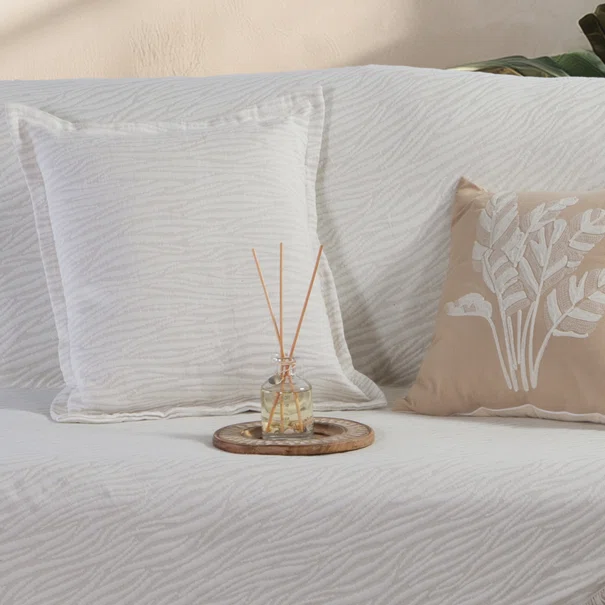 Ριχτάρι Καναπέ Τετραθέσιου (170x350) Nef-Nef Homeware Zebra Ecru
