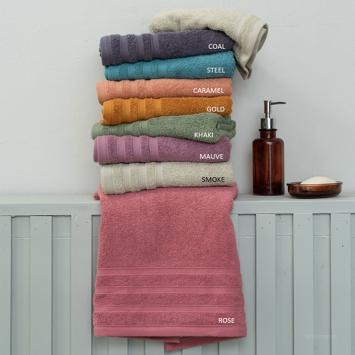 Πετσέτα Σώματος (100x150) Palamaiki Towels Beren AW2022 550gsm Gold