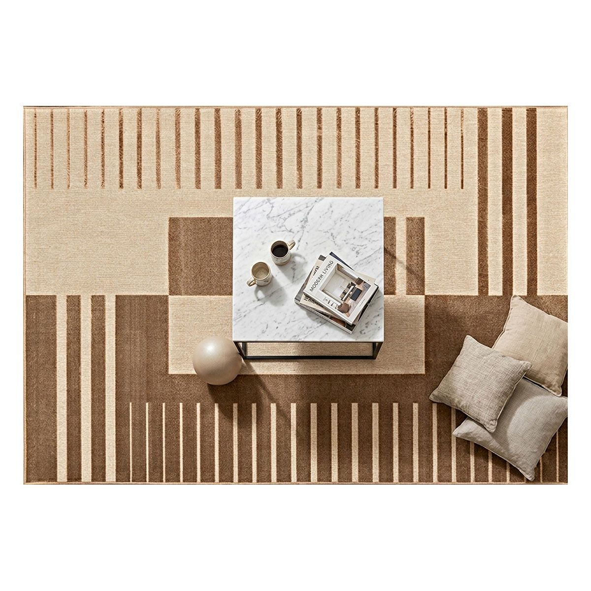 Χαλιά Κρεβατοκάμαρας (Σετ 3Τμχ) New Plan Lux 3069 74 Σετ Spitishop