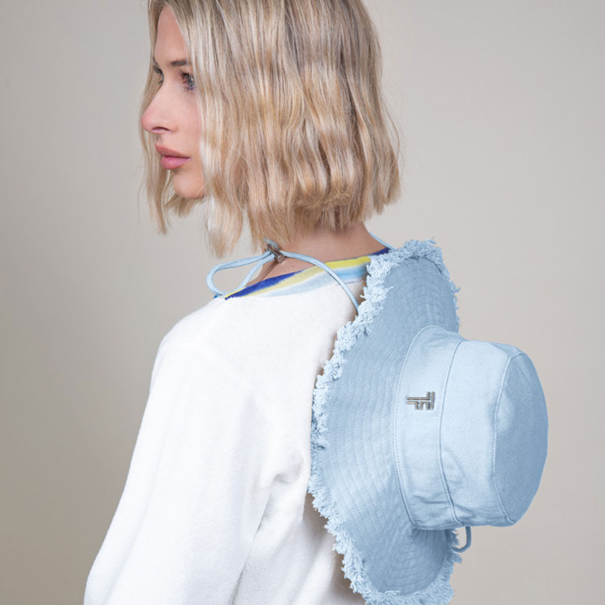 Καπέλο Bucket Feel Touch Caribbean Ciel Άμεσα Διαθέσιμα Είδη Θαλάσσης Spitishop