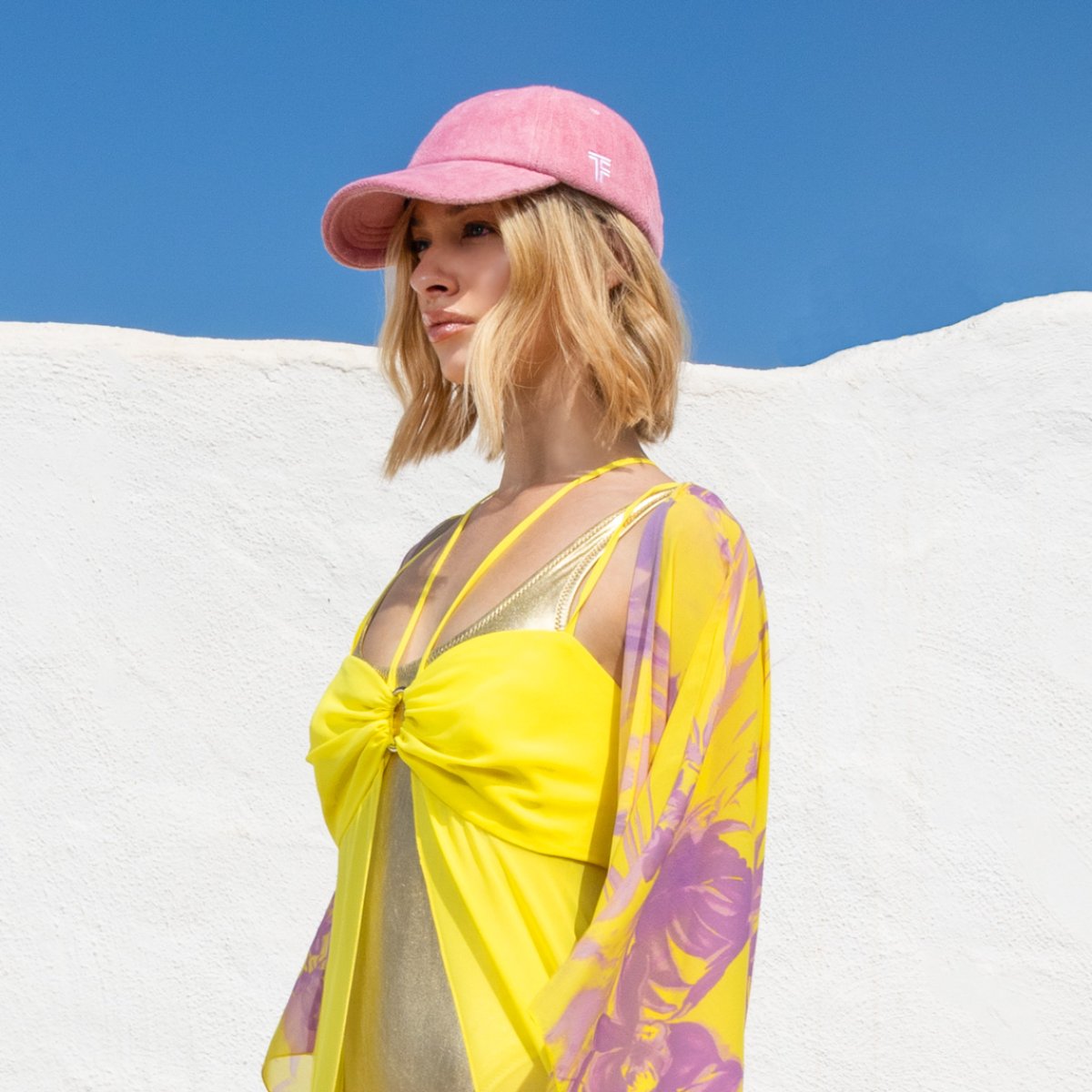 Καπέλο Jockey Feel Touch Icon Wild Rose Θαλάσσης Spitishop