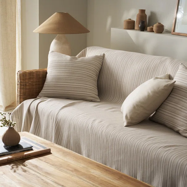 Ριχτάρι Καναπέ Τετραθέσιου (180x350) Gofis Home Nymeria Coffee Brown 574/13