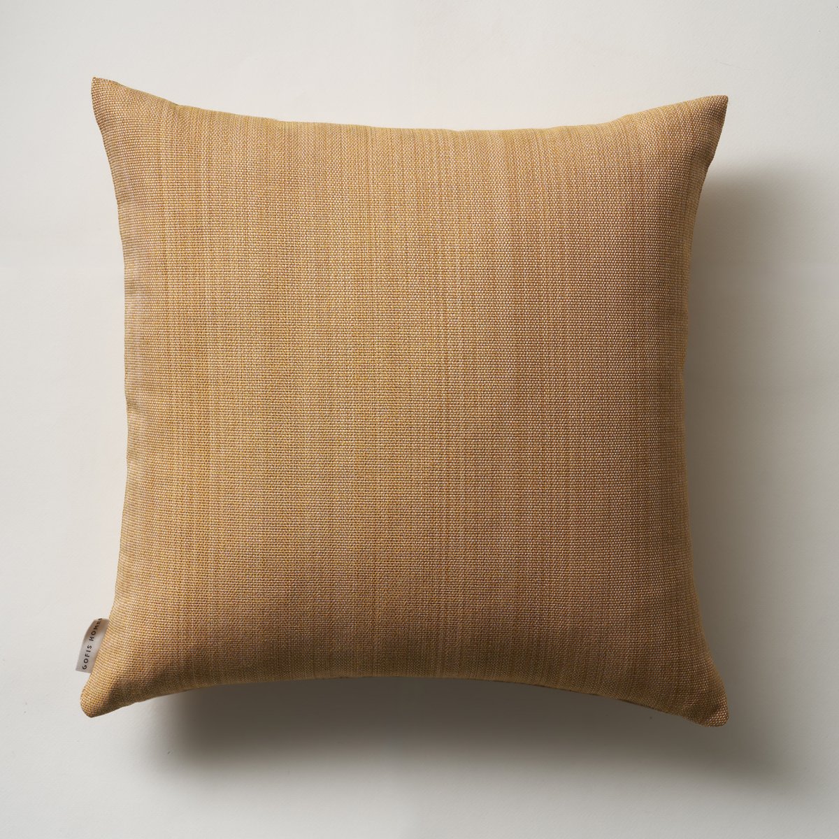 Διακοσμητική Μαξιλαροθήκη (43x43) Gofis Home Teyana Mustard Yellow 656/04