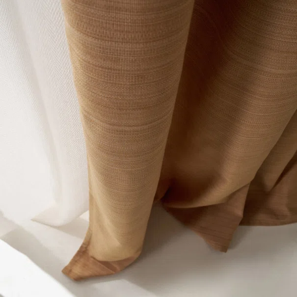 Κουρτίνα (130x270) Με Τρέσα Gofis Home Teyana Mustard Yellow 656/04