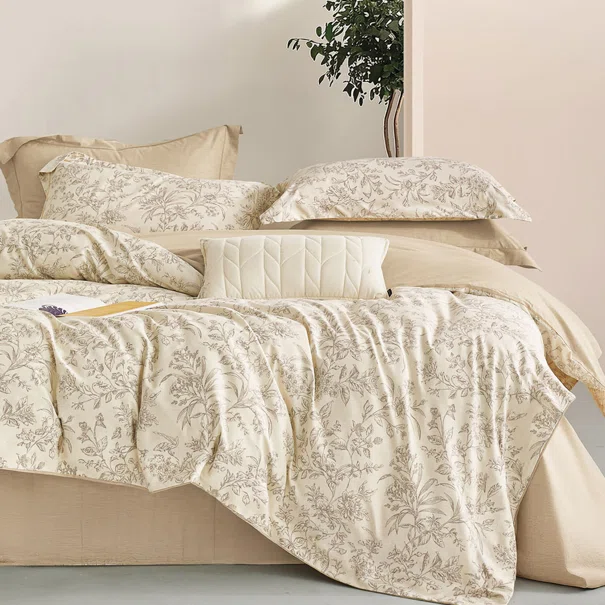 Πάπλωμα Υπέρδιπλο (Σετ 235x250) 2 Όψεων Rythmos Status Leonti
