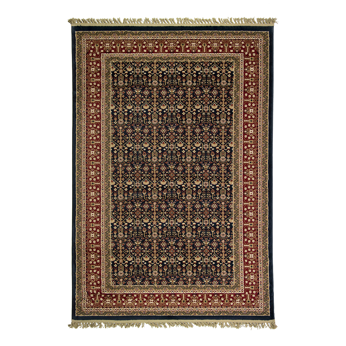 Χαλί (240x340) Βιοκαρπέτ Kirman 6808-0069 Blue