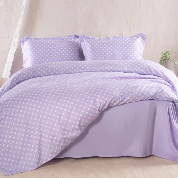 Παπλωματοθήκη Υπέρδιπλη (Σετ 230x250) Rythmos Coquette Lila