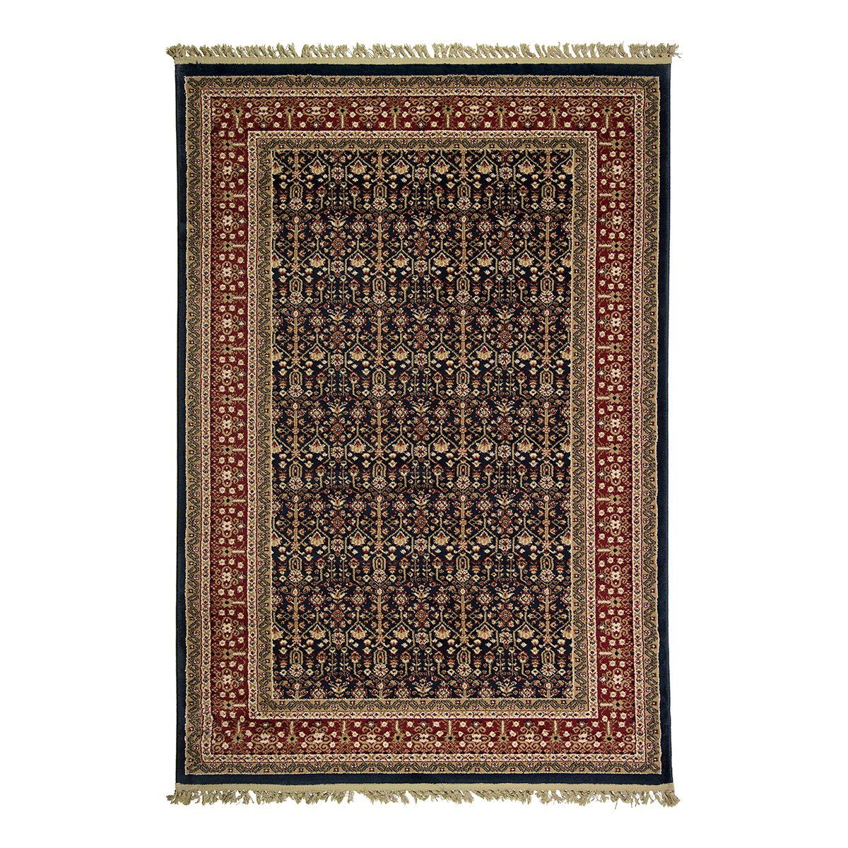 Χαλί Διαδρόμου (80x140) Βιοκαρπέτ Kirman 6808-0069 Blue