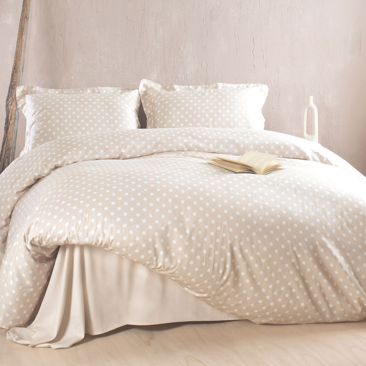 Πάπλωμα Υπέρδιπλο (Σετ 220x240) Rythmos Coquette Beige