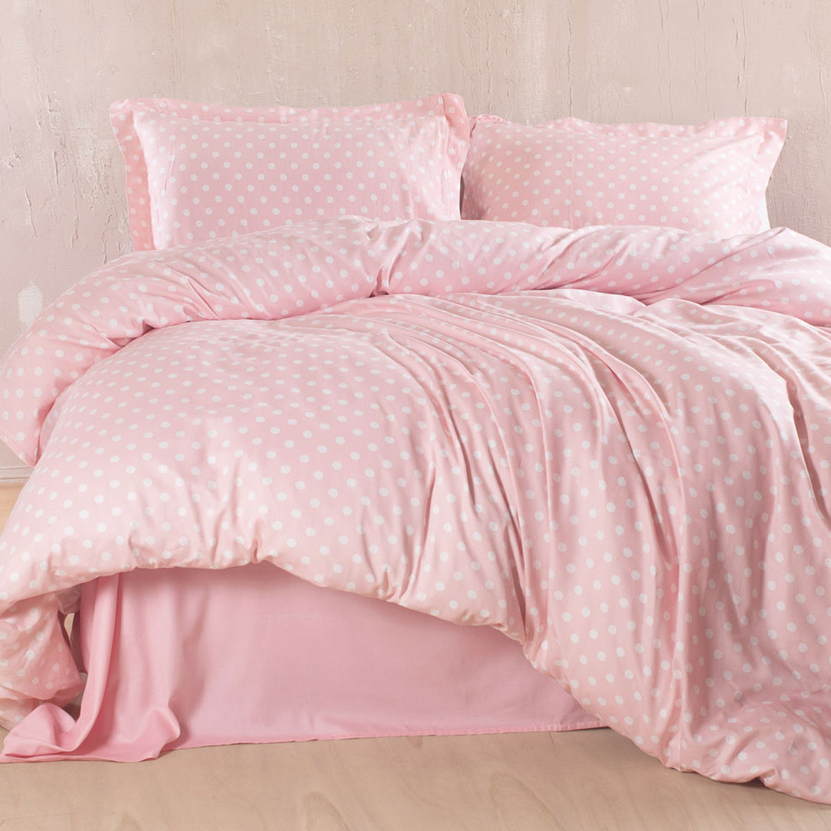 Σεντόνια Υπέρδιπλα (Σετ) Rythmos Coquette Pink