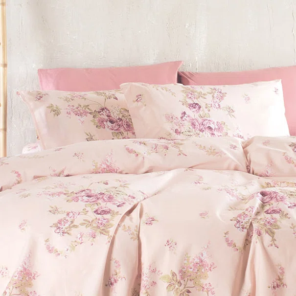 Ζεύγος Μαξιλαροθήκες (50x70) Rythmos Nova Springtime Pink