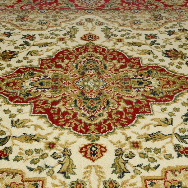 Χαλί (160x235) Βιοκαρπέτ Kirman 6802-0077 Ivory