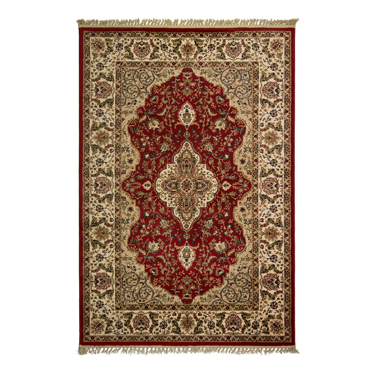 Χαλί Διαδρόμου (80X220) Βιοκαρπέτ Kirman 6802-1018 Red Χαλιά Διάδρομοι Spitishop