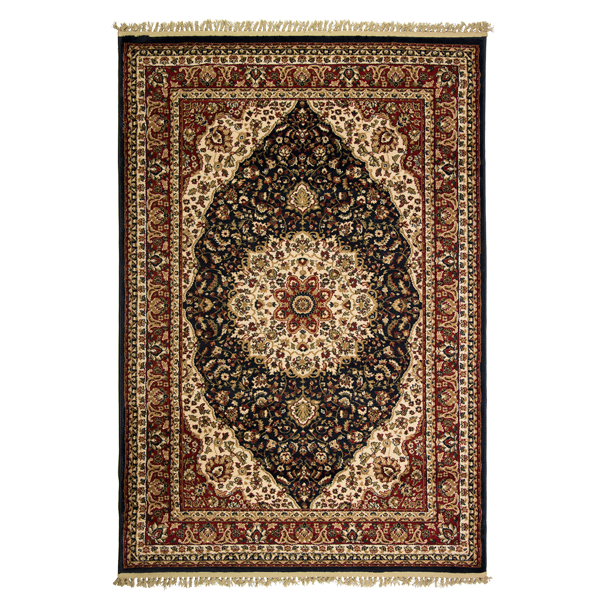 Χαλί (200x285) Βιοκαρπέτ Kirman 6821-0069 Blue
