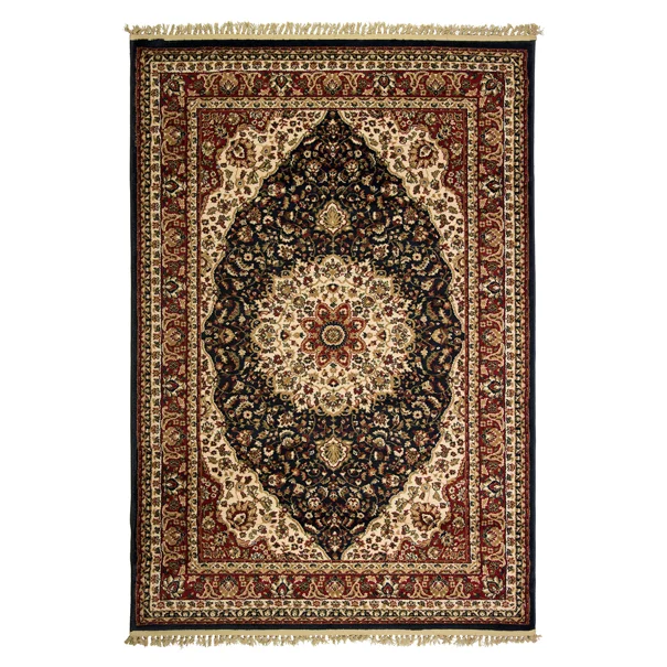 Χαλί (133x190) Βιοκαρπέτ Kirman 6821-0069 Blue