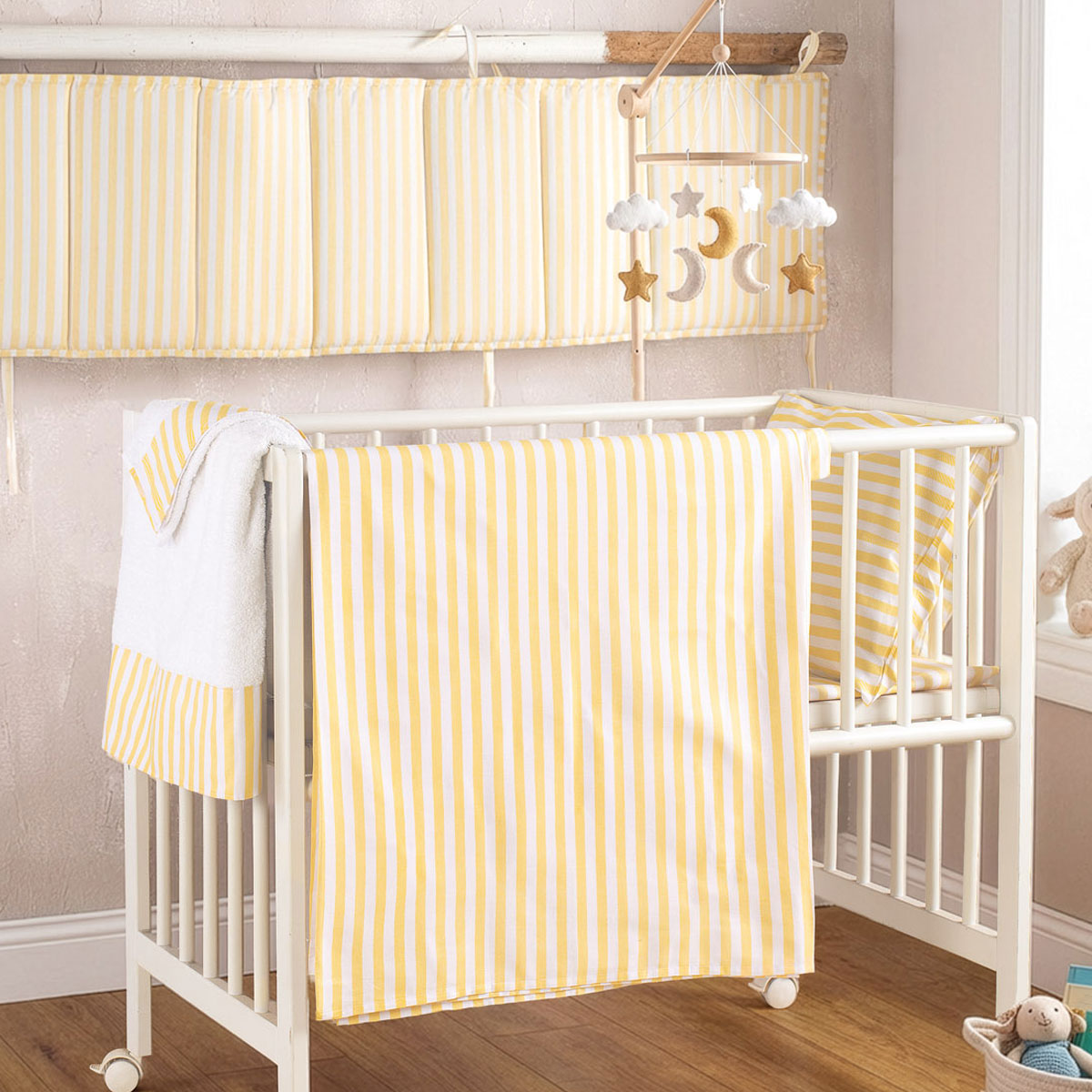 Πάπλωμα Κούνιας (110x150) Rythmos Baby Eloise Yellow