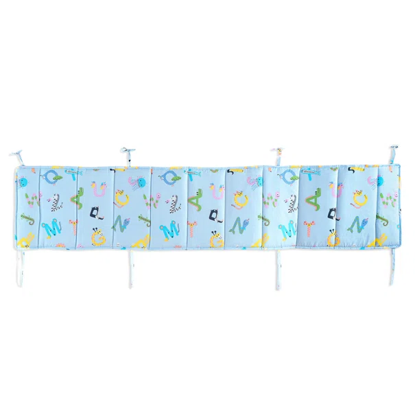 Πάντα Κούνιας (200x43) Rythmos Baby Letterland Blue