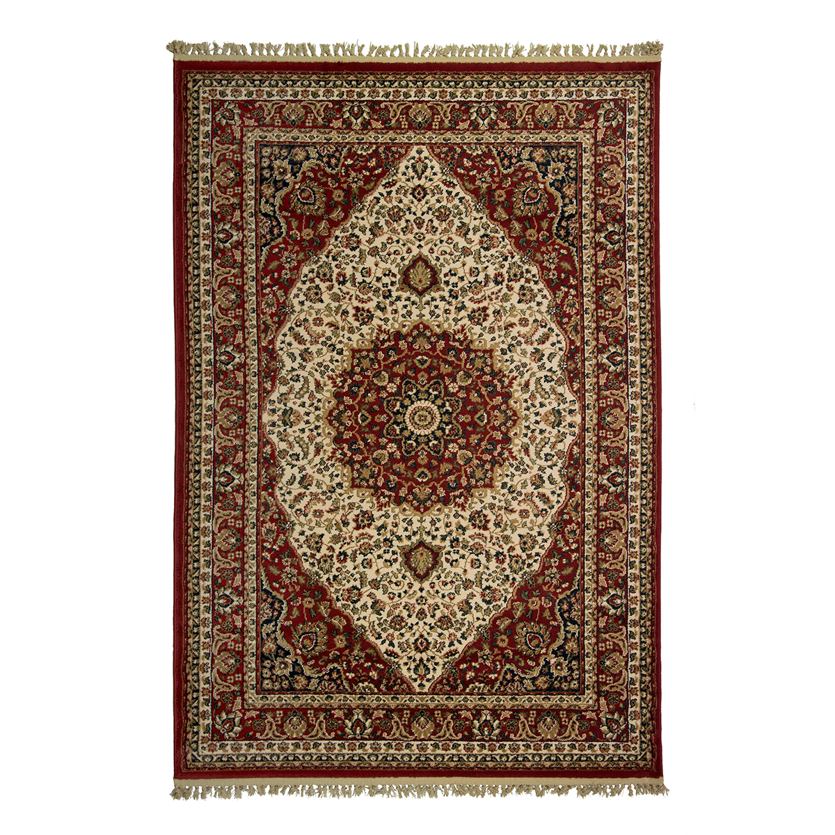 Χαλί (133x190) Βιοκαρπέτ Kirman 6821-0077 Ivory