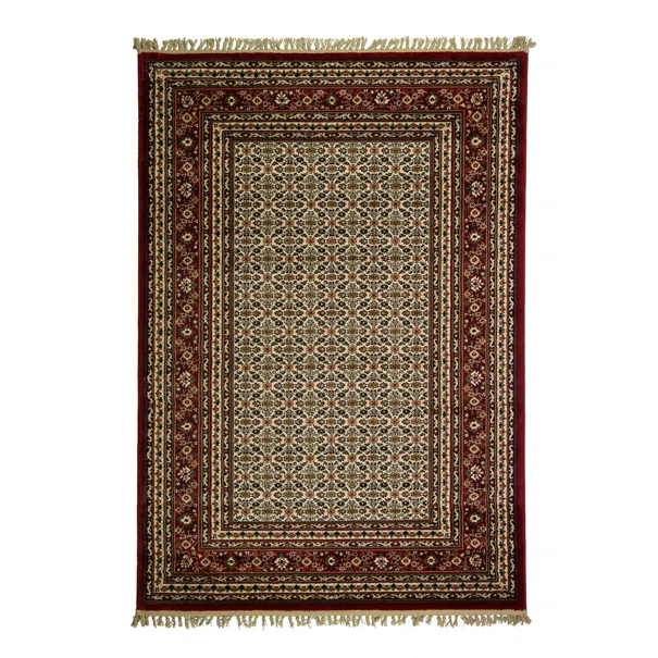 Χαλί Διαδρόμου (80x220) Βιοκαρπέτ Kirman 6803-0077 Ivory