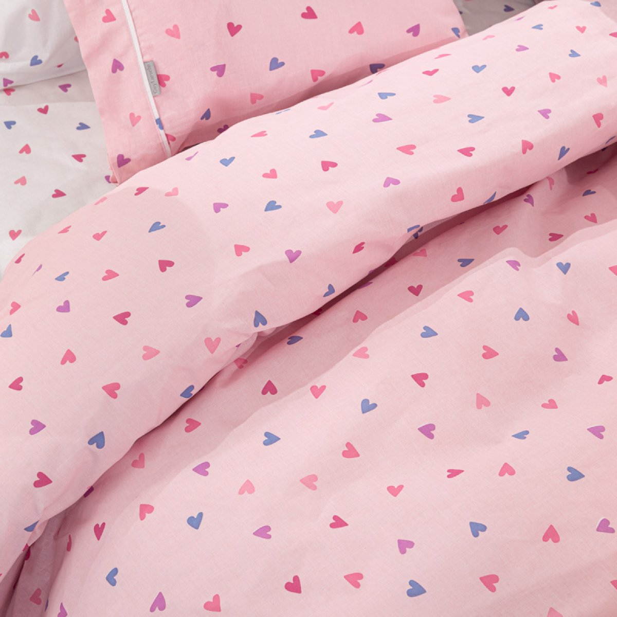 Σεντόνια Κούνιας (Σετ) Guy Laroche Amore Pink Βρεφικά Προίκα Μωρού Spitishop