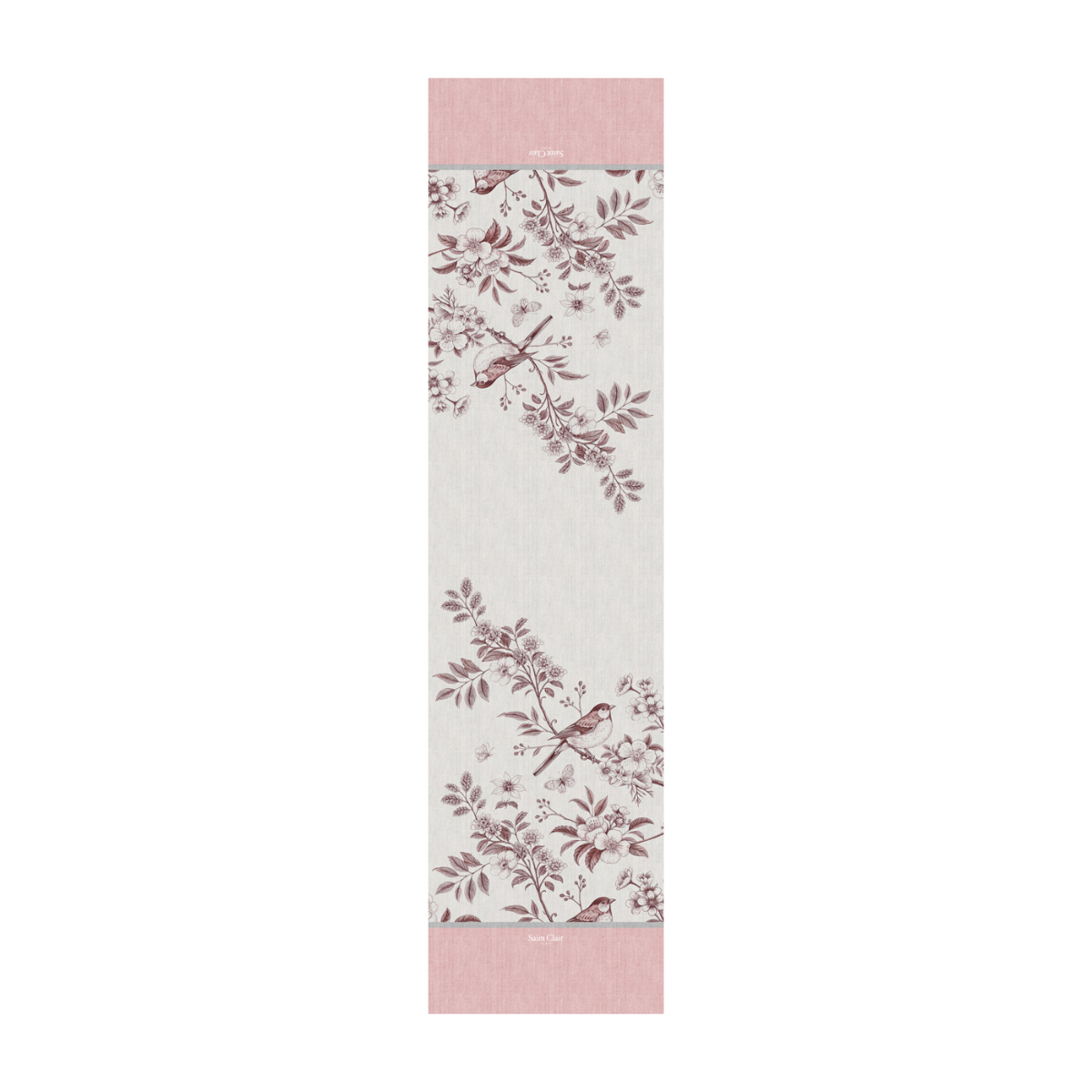 Αλέκιαστη Τραβέρσα 2 Όψεων (40x160) Saint Clair Τρ.26 Pink
