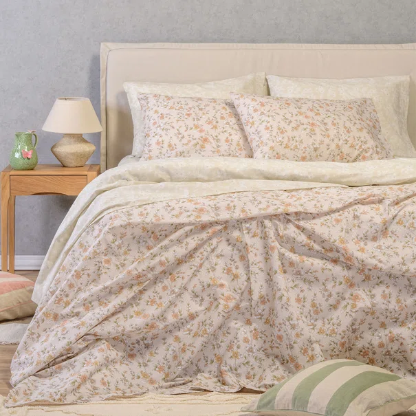 Σεντόνια King Size (Σετ) Melinen Ultra Line Amy Beige