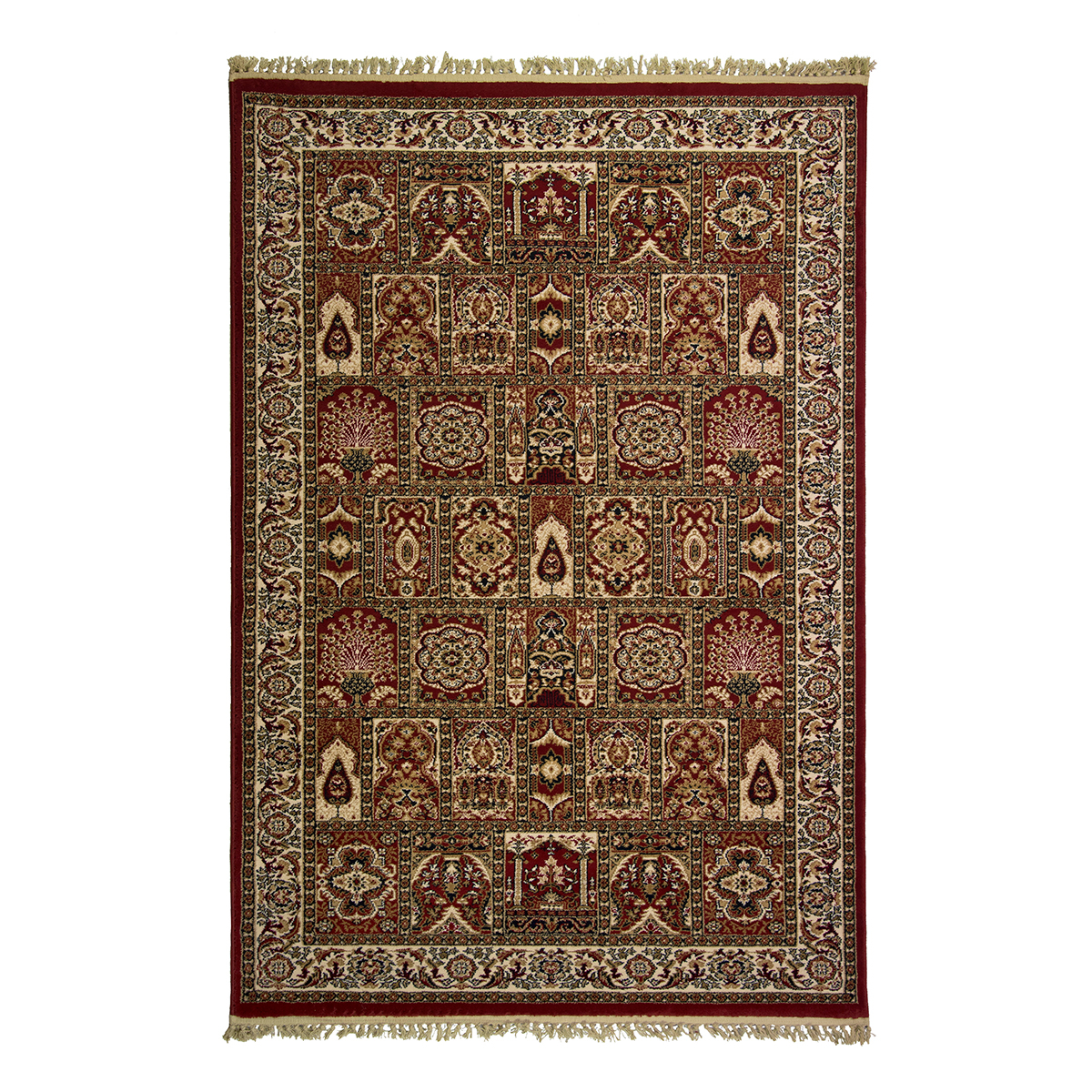 Χαλί (240X340) Βιοκαρπέτ Kirman 6809-1018 Red Χαλιά Σαλονιού Χειμερινά Κλασικά Spitishop