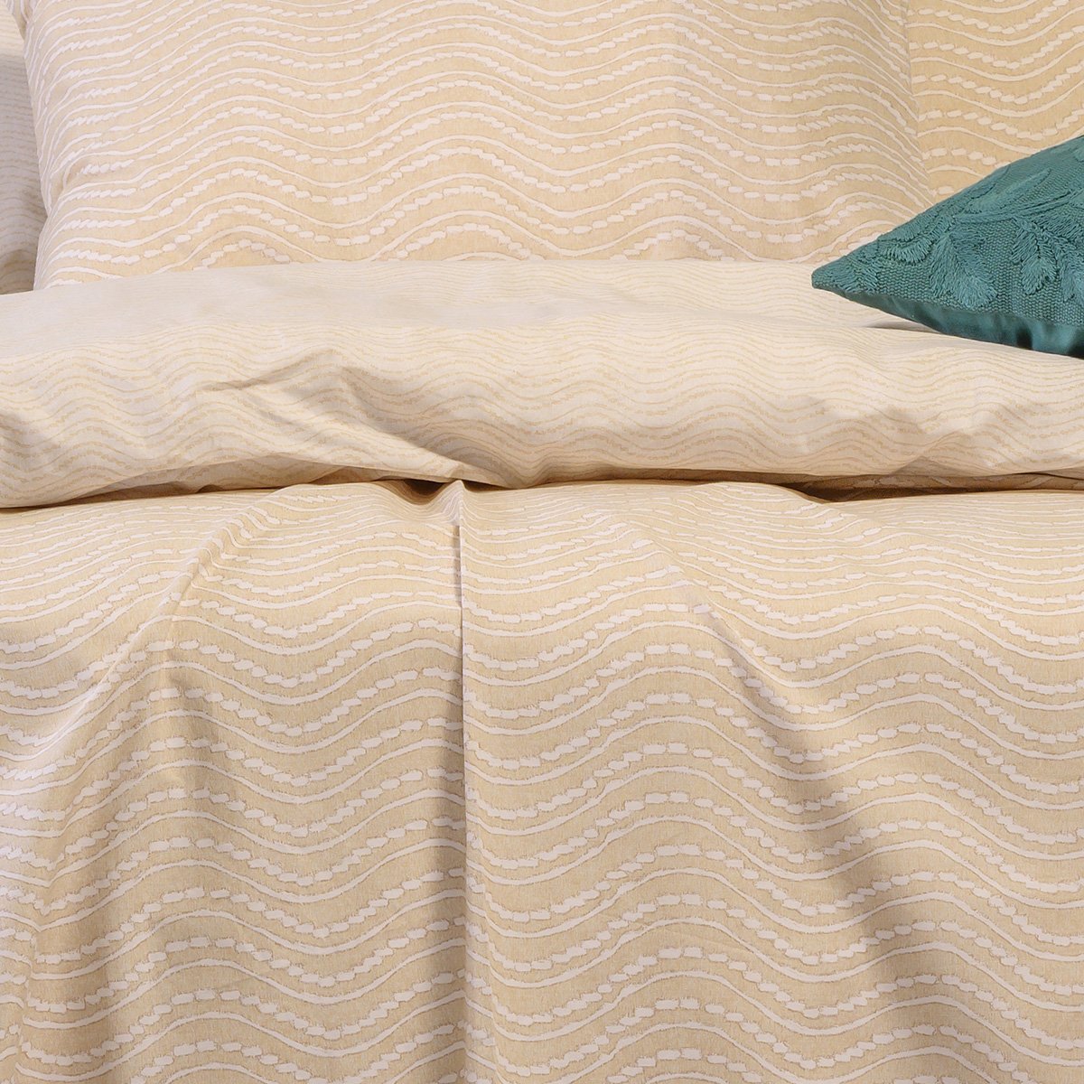 Σεντόνια King Size (Σετ) Melinen Ultra Line Maverick Beige Λευκά Είδη Κρεβατοκάμαρας Σετ Βαμβακερά Spitishop