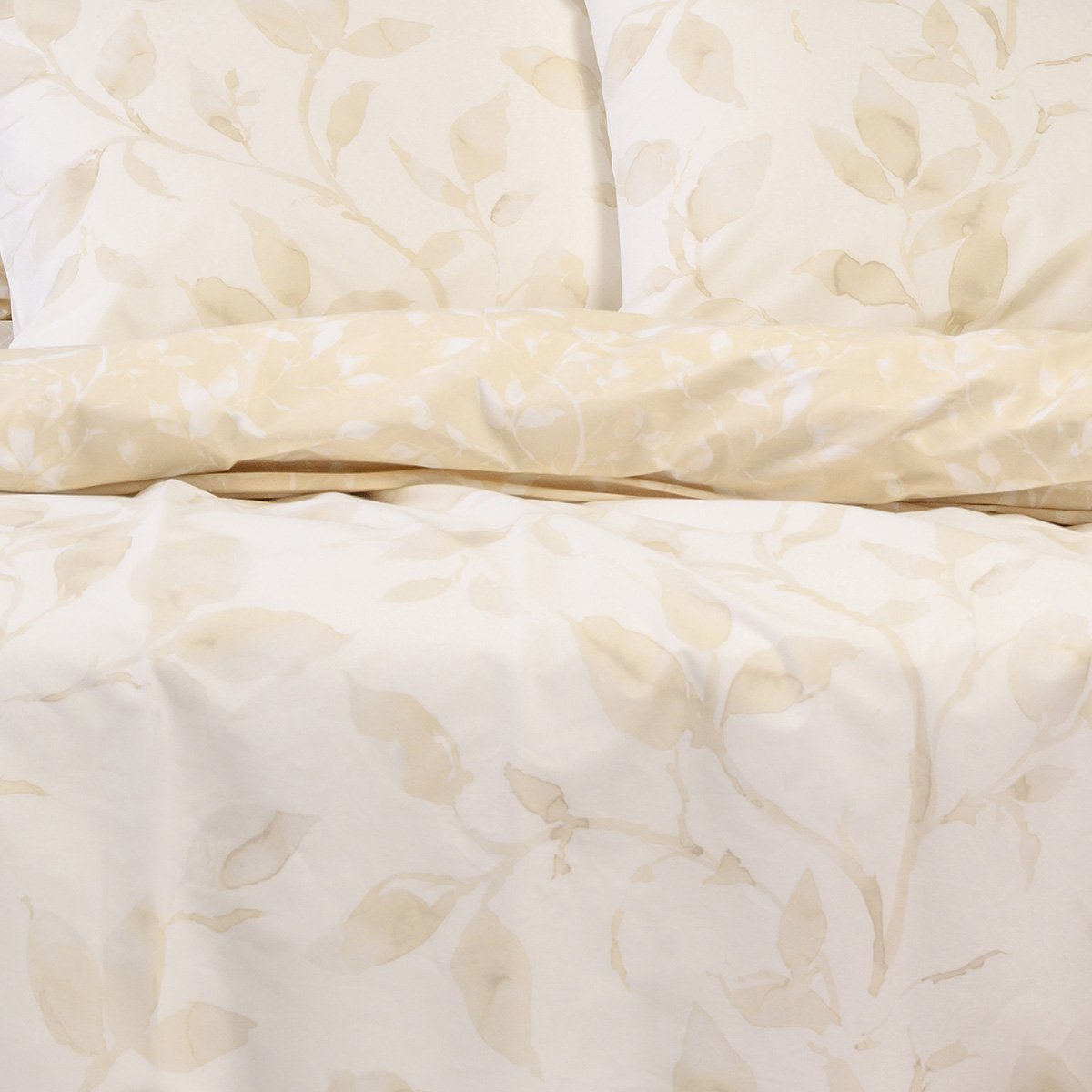 Σεντόνια King Size (Σετ) Melinen Ultra Line Pearl Beige Λευκά Είδη Κρεβατοκάμαρας Σετ Βαμβακερά Spitishop