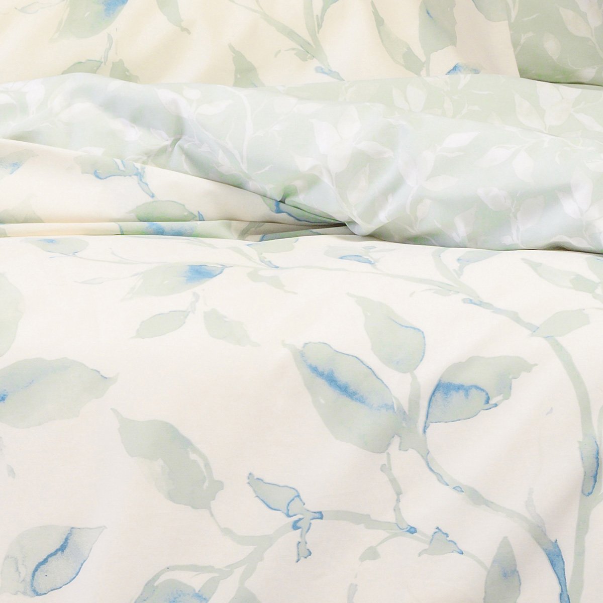 Σεντόνια Υπέρδιπλα (Σετ) Melinen Ultra Line Pearl Blue Λευκά Είδη Κρεβατοκάμαρας με Λάστιχο Spitishop