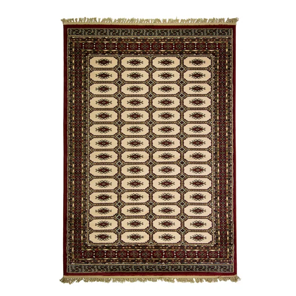 Χαλί (160x235) Βιοκαρπέτ Kirman 6831-0077 Ivory