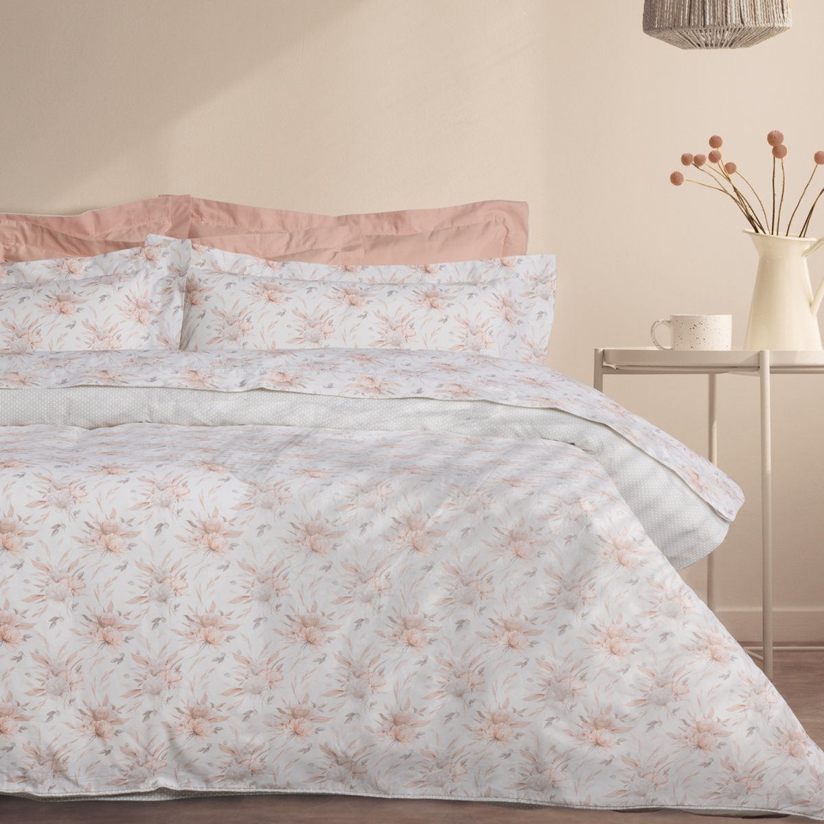 Παπλωματοθήκη Υπέρδιπλη (Σετ 220x240) 2 Όψεων Das Home Daily 3181