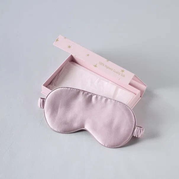 Μεταξωτή Μάσκα Ύπνου (20x9) Kentia Stylish Silk Z14 Pink