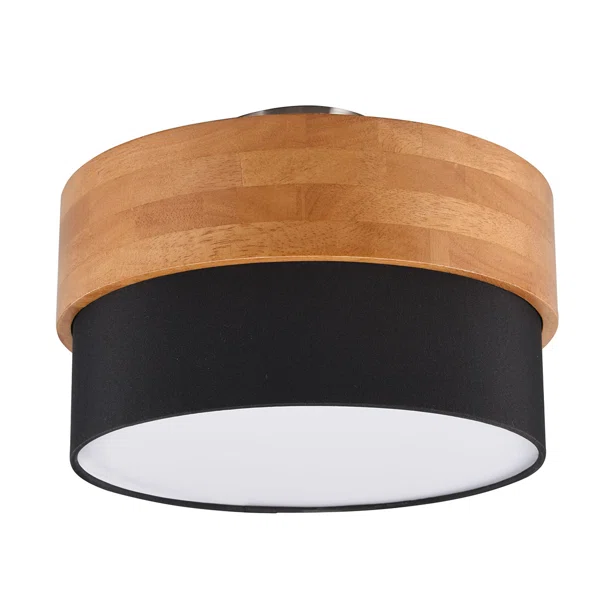 Φωτιστικό Πλαφονιέρα Trio Lighting Seasons Black 611500202