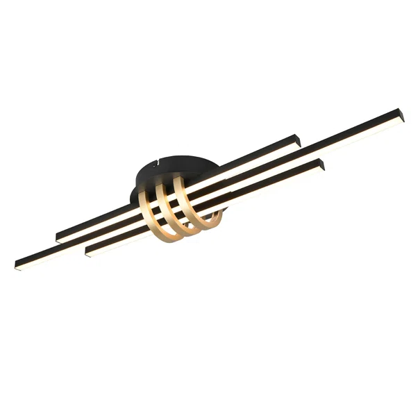 Φωτιστικό Πλαφονιέρα LED Dimmable RL Cinto Black R67873180