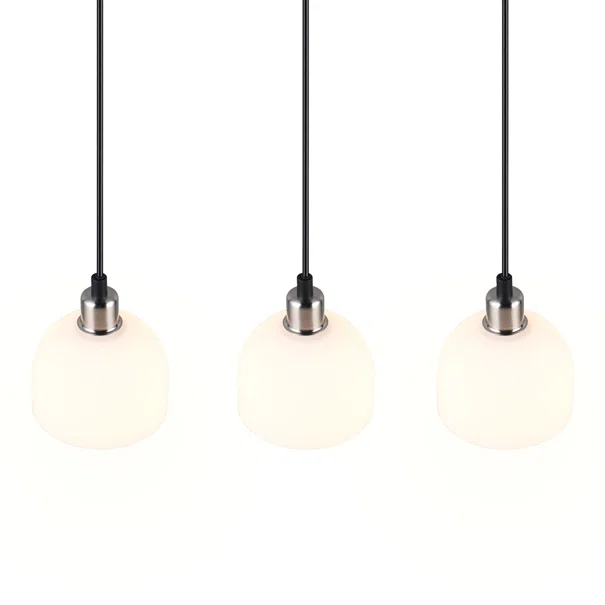 Φωτιστικό Οροφής Τρίφωτο RL Molly Silver R31863007