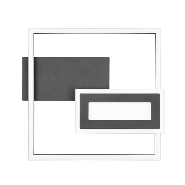 Φωτιστικό Πλαφονιέρα LED RL Spiro Black R67862132