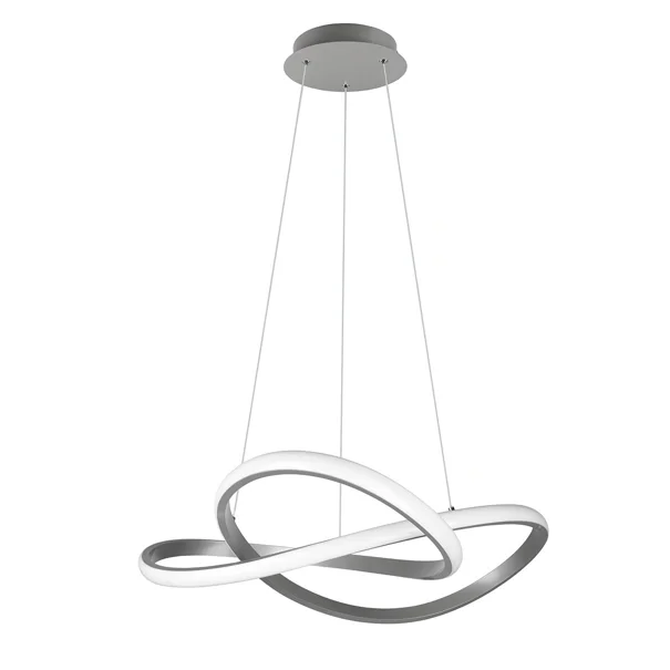 Φωτιστικό Οροφής Μονόφωτο LED Dimmable RL Course Silver R32051407