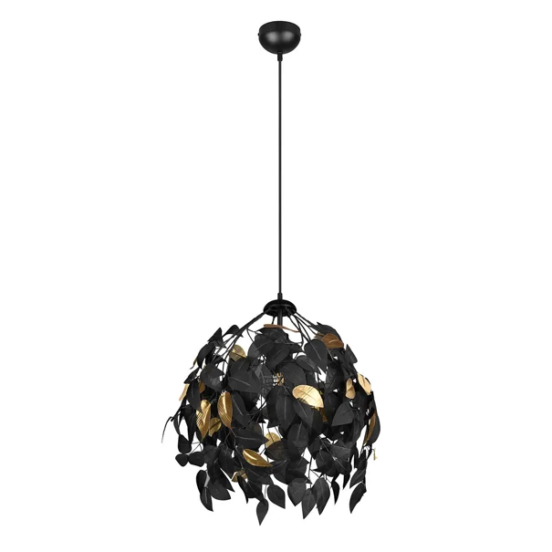 Φωτιστικό Οροφής Μονόφωτο RL Leavey Black R10461932