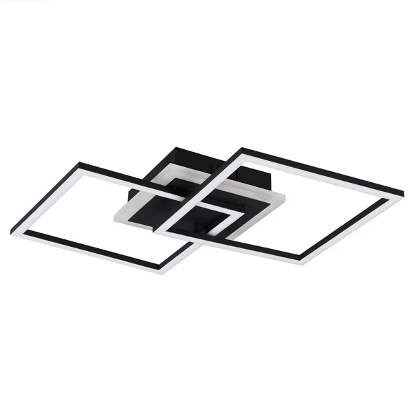 Φωτιστικό Πλαφονιέρα LED Dimmable RL Venida Black R62793132