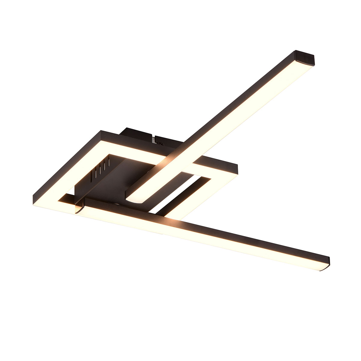 Φωτιστικό Πλαφονιέρα Led Rl Viale Black R67303132 Φωτιστικά Οροφής Μοντέρνα Spitishop